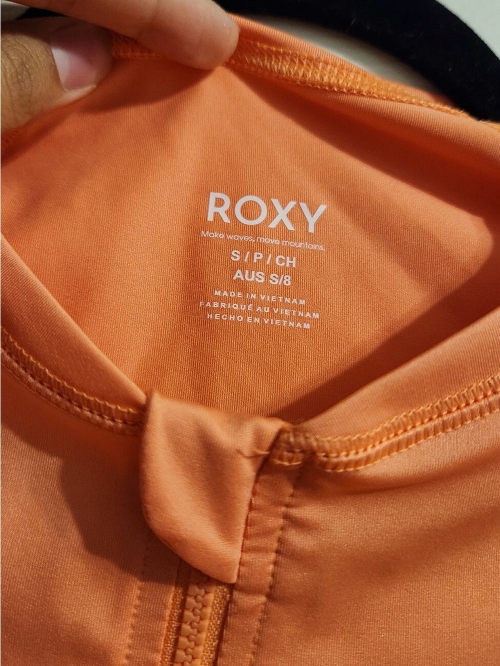 Roxy Rash Guard Swim Top - Picture 3 of 3